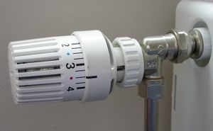 Кран для регулировки температуры отопления