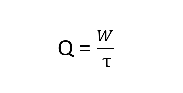 Формула для Q